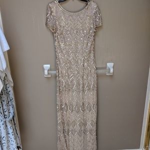 Adrianna Papell sequin dress